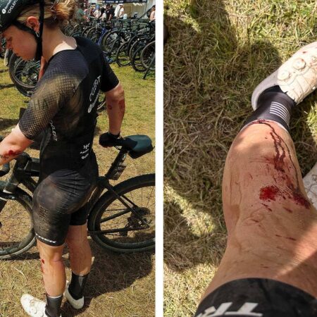 Cyclefit Journal Holly Traka Crash