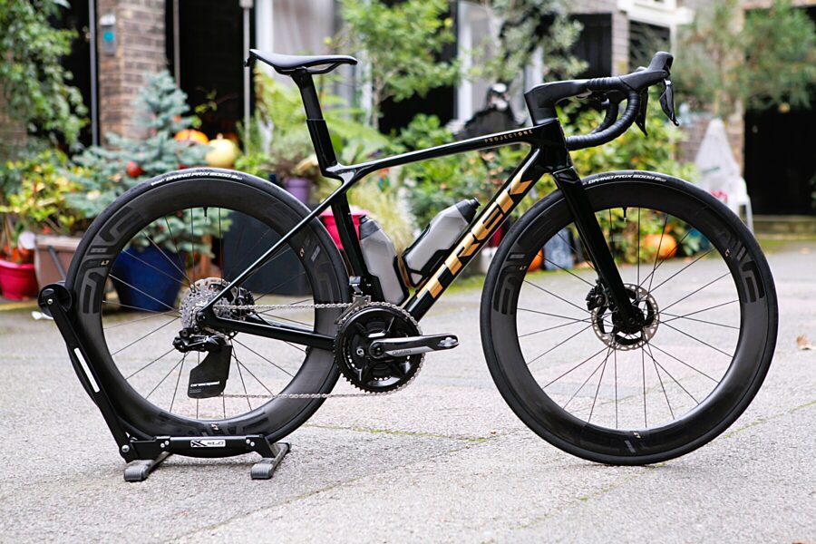 Trek Gen8 Madone Project One at Cyclefit, Enve 6.7 SES wheels