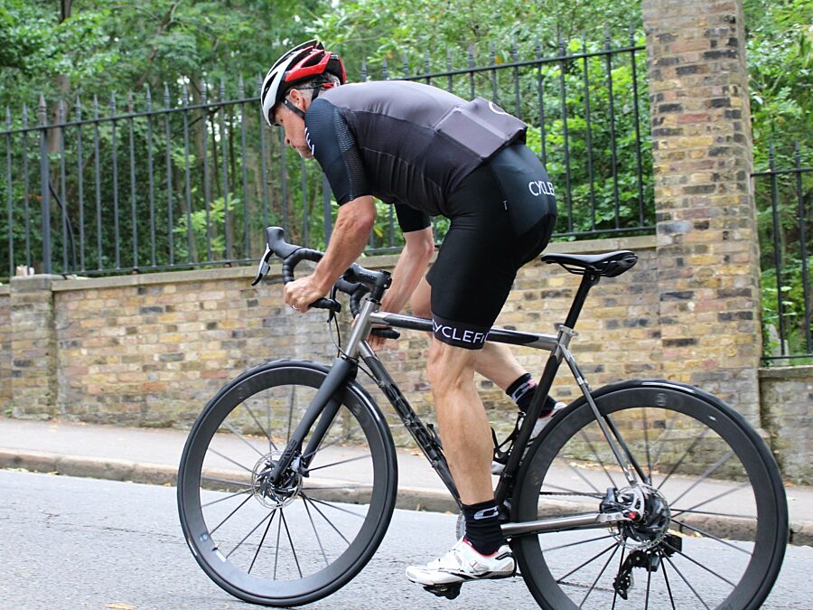 Seven 622SLX Disc road test mixed tech - titanium and carbon fibre