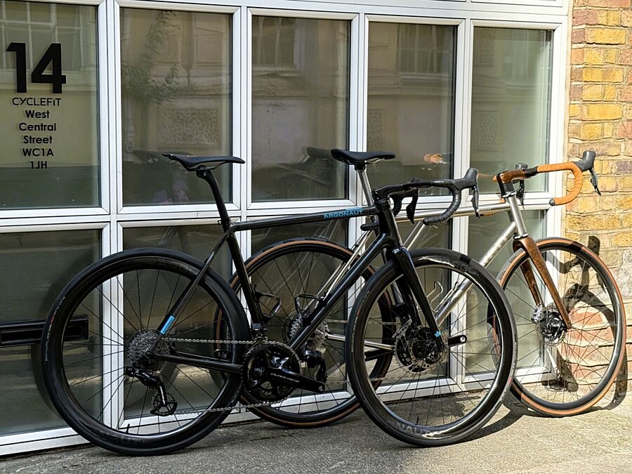 Seven Axiom & Argonaut Supernaut Custom in London Cyclefit