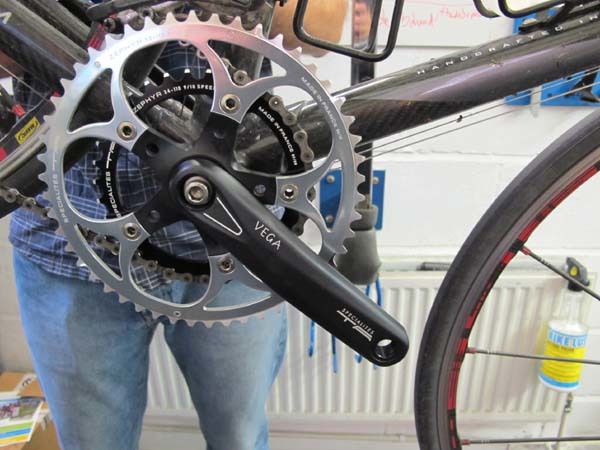 155mm crankset road